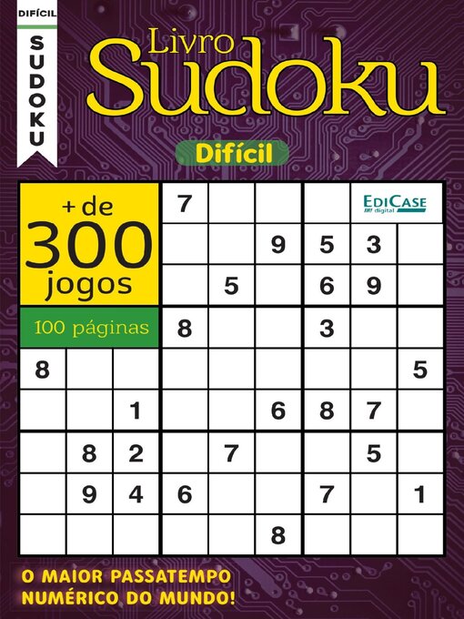 Title details for Sudoku Números e Desafios by EDICASE GESTAO DE NEGOCIOS EIRELI - Available
